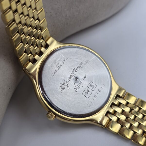 Longines Les Grandes Classiques - zegarek vintage na bransolecie tył