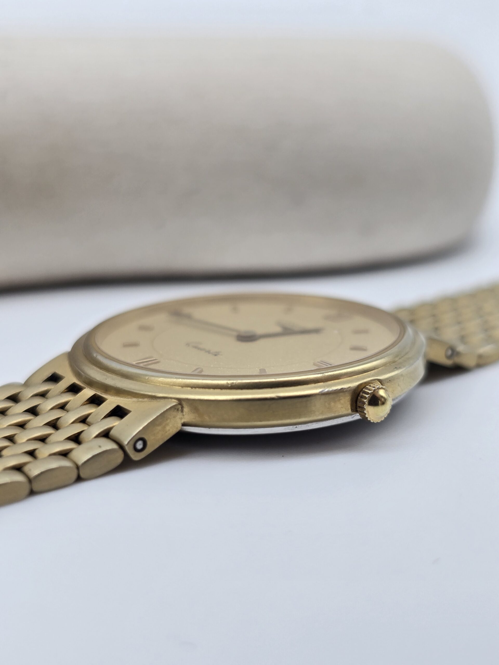 LONGINES - subtelny zegarek vintage na bransolecie koronka