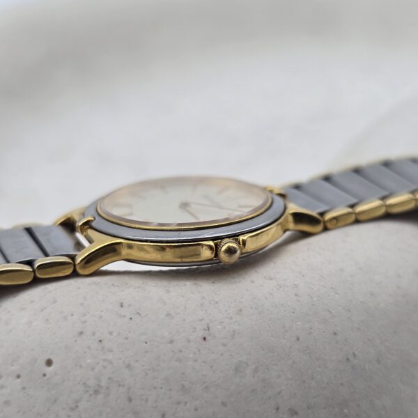 YSL - zegarek vintage na bransolecie, lata 90. koronka