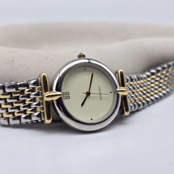 givenchy - zegarek vintage w bikolorze
