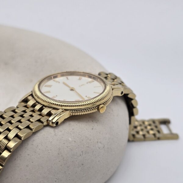 YSL - elegancki zegarek vintage z rzymskimi indeksami koronka