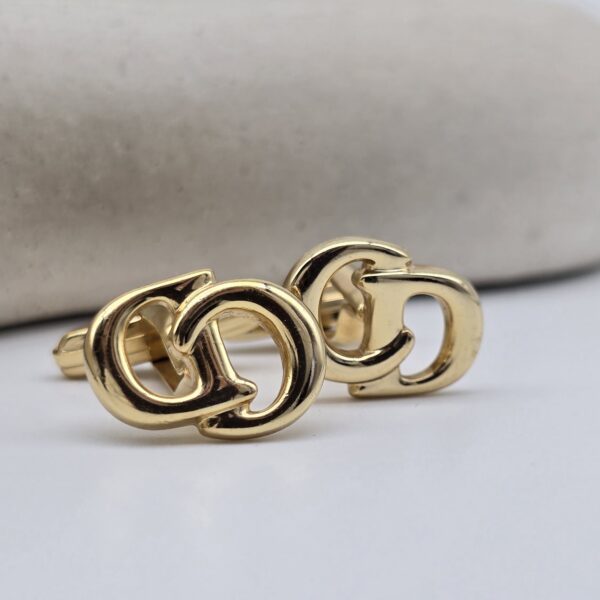 DIOR - klasyczny zestaw vintage z monogramem CD