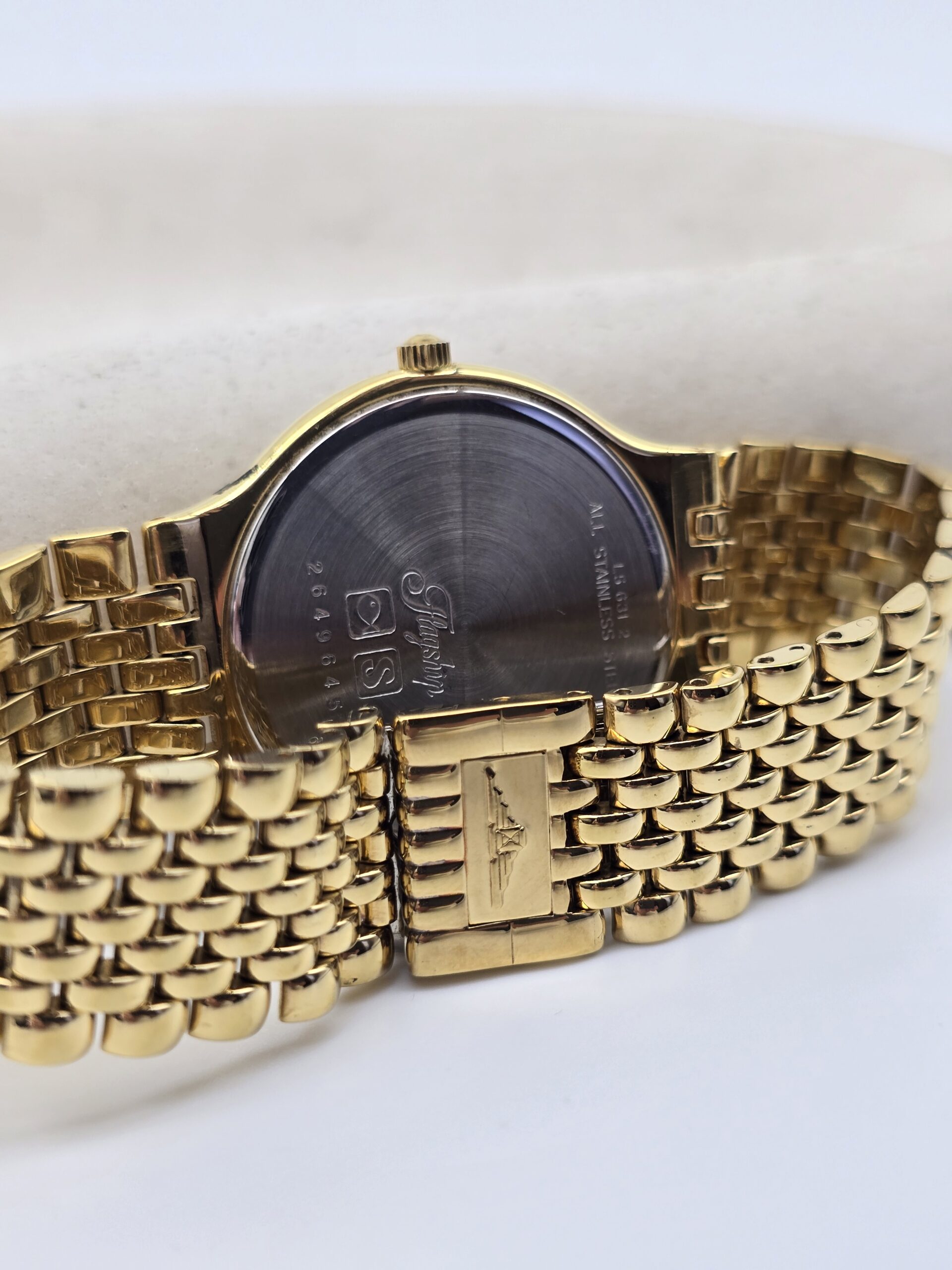 LONGINES Flagship - klasyczny zegarek vintage z datownikiem tył