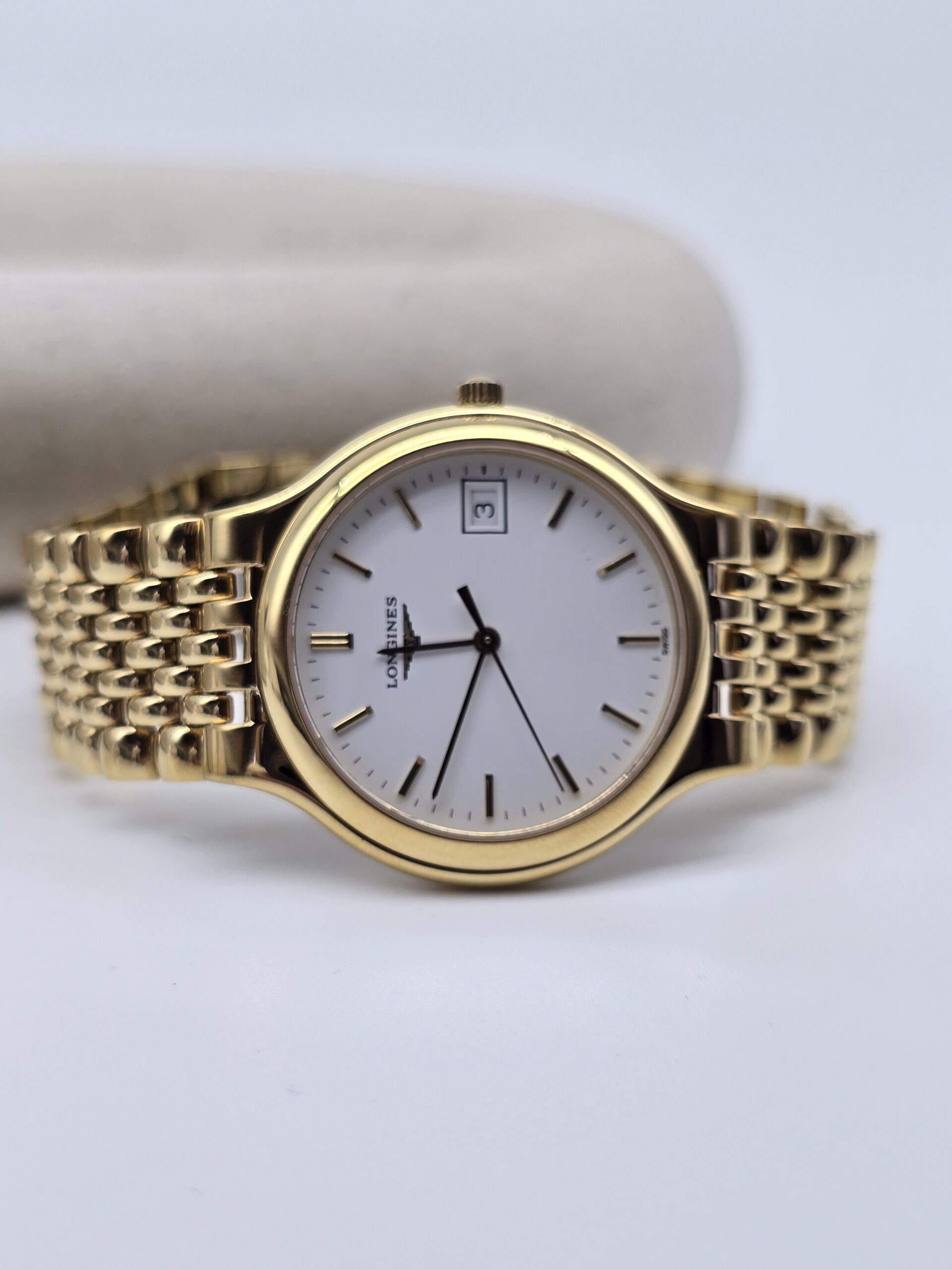 LONGINES Flagship - klasyczny zegarek vintage z datownikiem