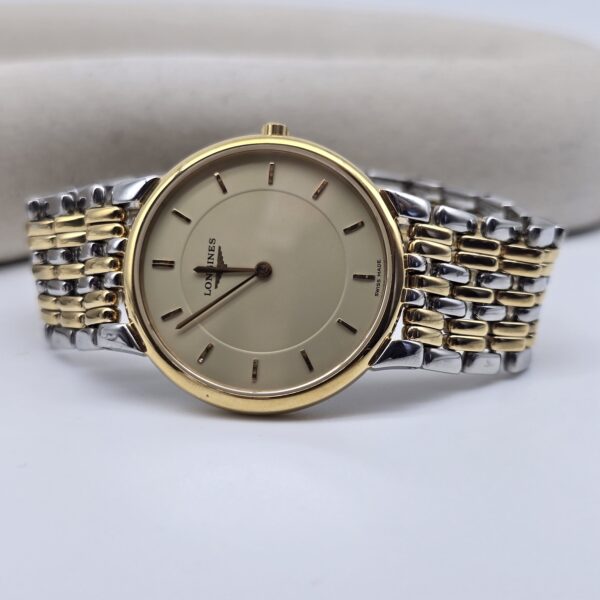 LONGINES La Grandes Classiques - elegancki zegarek vintage w bikolorze