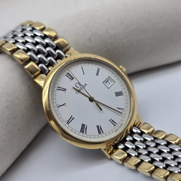 OMEGA - zegarek vintage w bikolorze