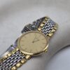 OMEGA De Ville - elegancki zegarek vintage na bransolecie z złotą tarczą