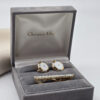 DIOR - zestaw vintage w bikolorze