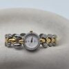 GIVENCHY - elegancki zegarek vintage w bikolorze
