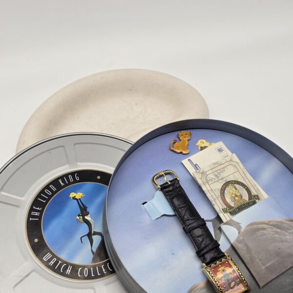 DISNEY The Lion King Series III - zegarek vintage na pasku, lata 90.