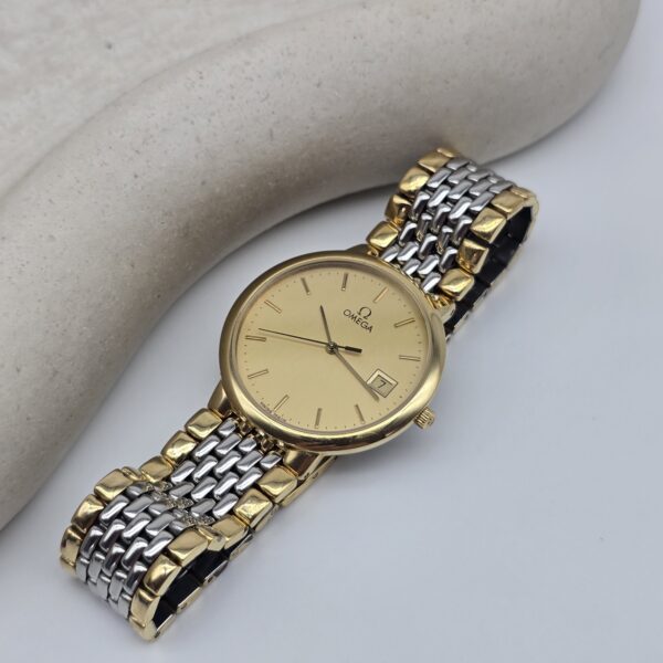 OMEGA De Ville - klasyczny zegarek vintage na bransolecie koronka