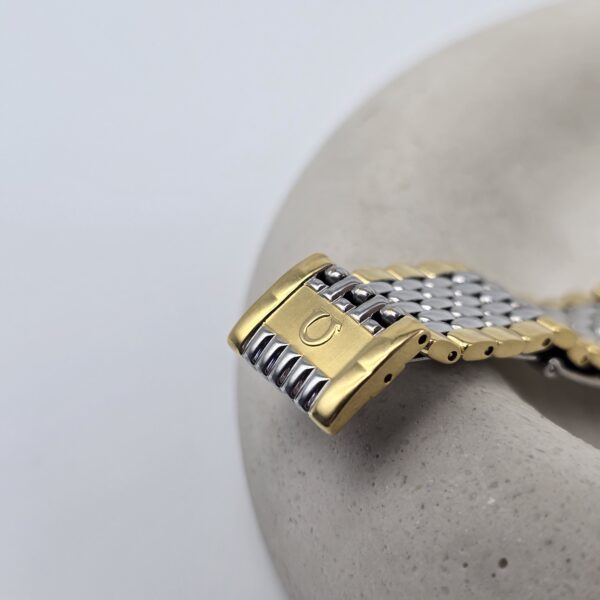 OMEGA De Ville - elegancki zegarek vintage na bransolecie zapięcie