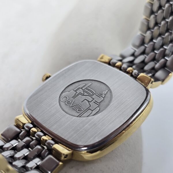 OMEGA De Ville - elegancki zegarek vintage na bransolecie tył