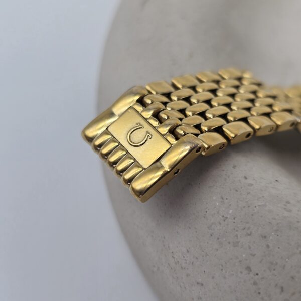 OMEGA - elegancki zegarek vintage na bransolecie zapięcie