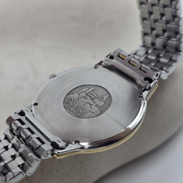 OMEGA De Ville - klasyczny zegarek vintage z rzymskimi indeksami tyl