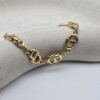 DIOR - minimalistyczna bransoletka vintage z monogramem CD