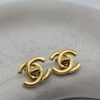 CHANEL Turnlock - klasyczne klipsy vintage z monogramem, lata 90.