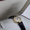 CARTIER Must Vendôme Vermeil - zegarek vintage na skórzanym pasku