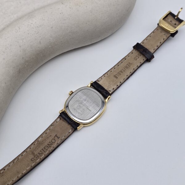 LONGINES La Grande Classique - elegancki zegarek vintage z liniowymi indeksami tył