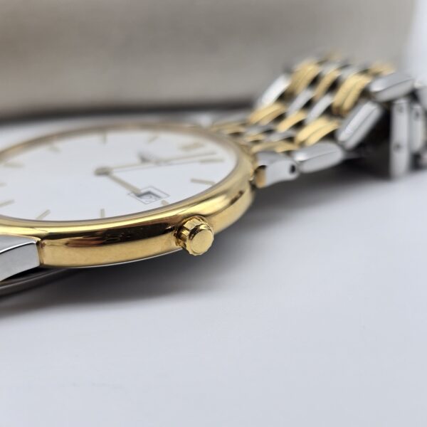 LONGINES La Grande Classique - elegancki zegarek vintage z datownikiem koronka