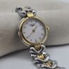 LONGINES - zegarek vintage na bransolecie z liniowymi indeksami