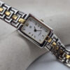 GIVENCHY - subtelny zegarek vintage na bransolecie z prostokątną tarczą